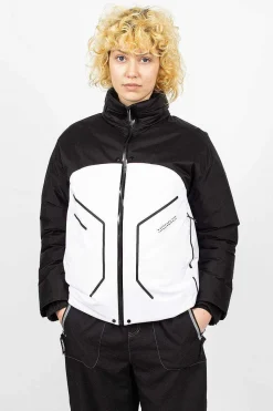 Barbat Down Jacket Black/White