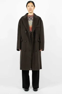 Belted Double Breasted Coat