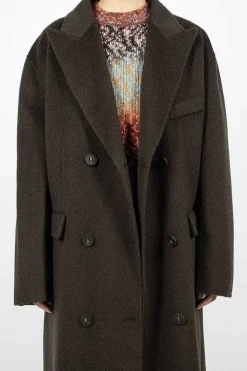 Belted Double Breasted Coat
