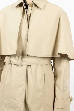 Belted Trench Coat Beige