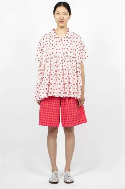 Bermuda Shorts Orange/Fuchsia