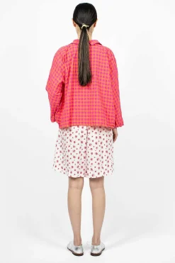 Bermuda Shorts Rose/White