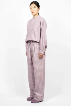 Birkenstock 1774 Pyjama Pant Mauve Stripes