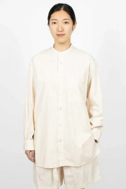 Birkenstock 1774 Pyjama Shirt Wheat Stripes