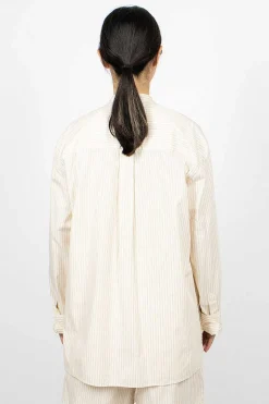 Birkenstock 1774 Pyjama Shirt Wheat Stripes
