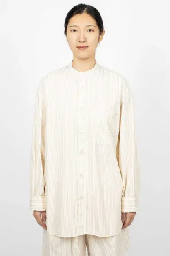 Birkenstock 1774 Pyjama Shirt Wheat Stripes