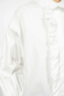 Bishop Sleeve Shirt White