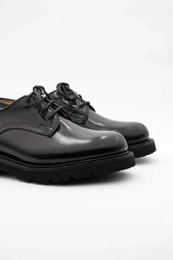 Black Bookbinder Derby Lace Up