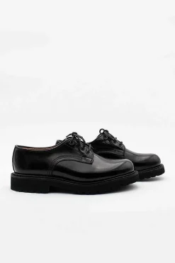 Black Bookbinder Derby Lace Up