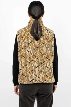 Boa Vest African Print