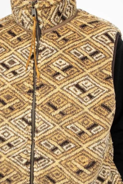 Boa Vest African Print