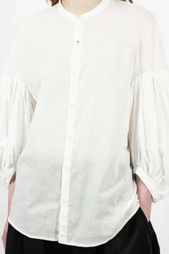 Bouffant Shirt White