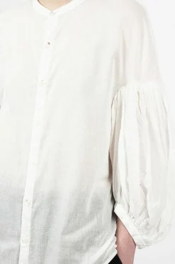 Bouffant Shirt White