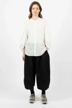 Bouffant Shirt White
