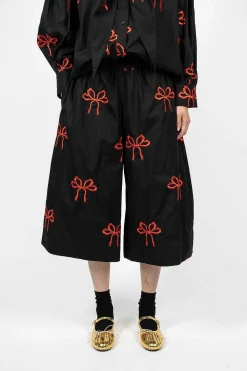Bow Boxing Shorts Black/Red