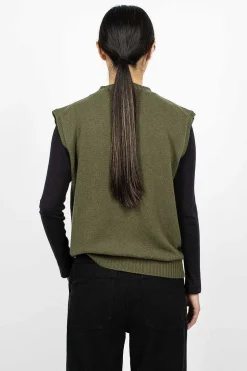 Boxy Slipover Khaki