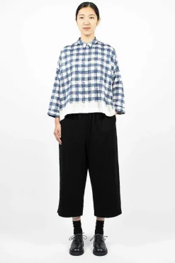 Brigitte Shirt Navy/White