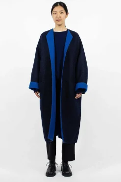 Cabaret Coat Navy/Royal Blue