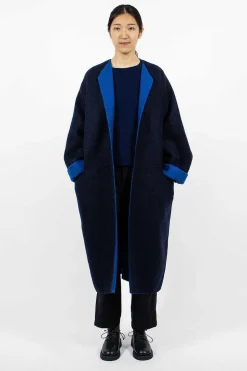 Cabaret Coat Navy/Royal Blue