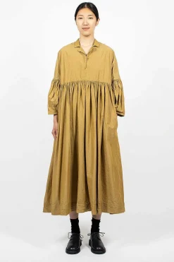 Camelia Dress Ochre