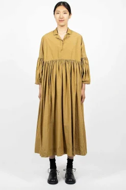 Camelia Dress Ochre