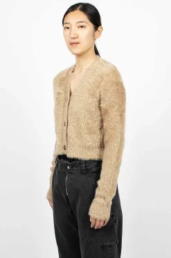 Cardigan Camel Brown