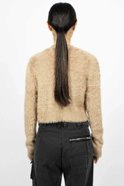 Cardigan Camel Brown