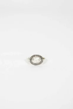 Carrie Sterling Silver Icy Diamond Ring