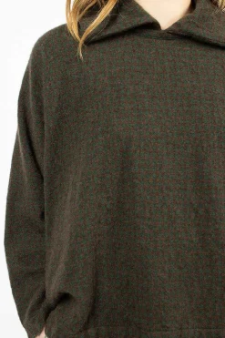 Cashmere Check Top Green/Tortoise