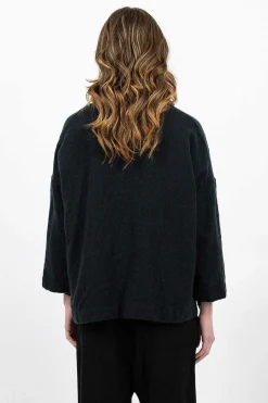 Cashmere Jacket Green Blue Check