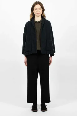 Cashmere Jacket Green Blue Check