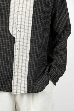 Check Shirt Charcoal