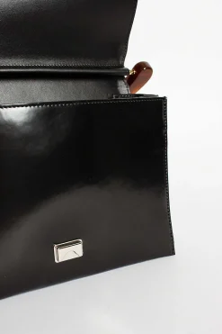 Classic Leather Bag Black