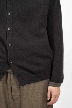 Cocoon Cardigan Brown/Black