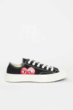 Comme Des Garcons Play X Chuck Taylor 1970S Ox Black