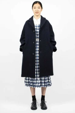 Coper Coat Dark Navy