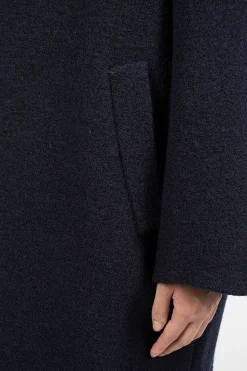 Coper Coat Dark Navy