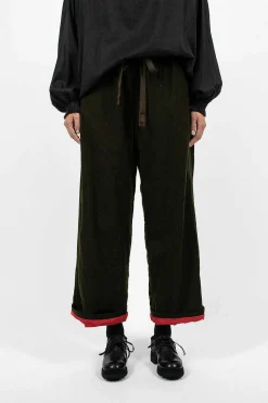 Coulisse Pant L90 Dark Khaki