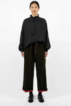 Coulisse Pant L90 Dark Khaki