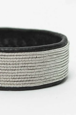 Cplus Lines Black Bracelet