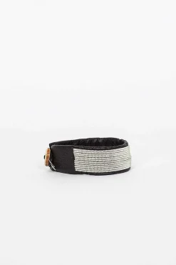 Cplus Lines Black Bracelet