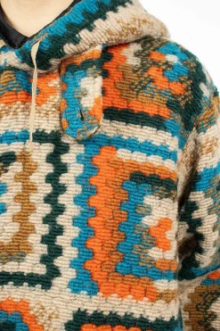 Crochet L/S Hoodie Multi