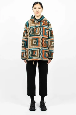 Crochet L/S Hoodie Multi