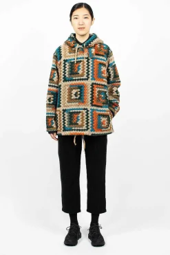 Crochet L/S Hoodie Multi