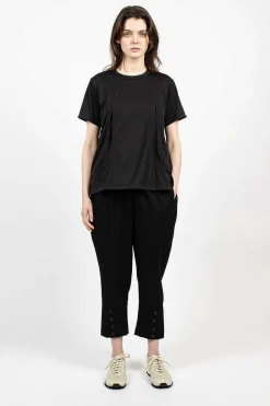 Cut T-Shirt Black