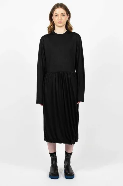 Demure Dress Black