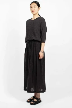 Double Layered Skirt Black