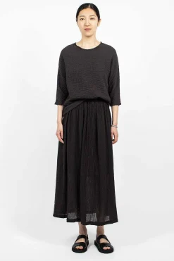 Double Layered Skirt Black