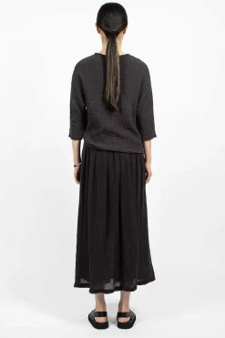 Double Layered Skirt Black