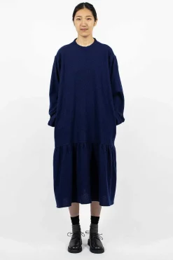 Drizzle Dress Woven Blue